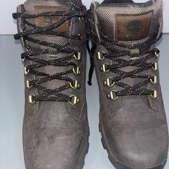 Timberland Ortholite  Hiker Boots Brown Leather Rebotl   Size 8.5 - Picture 2 of 11